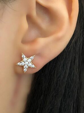 گوشواره ستاره نگیندار ژوپینگ