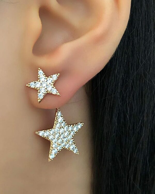 گوشواره ستاره نگیندار ژوپینگ