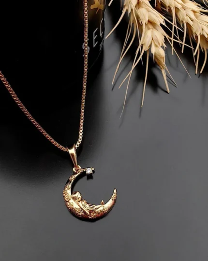 گردنبند ماه و کودک ژوپینگ